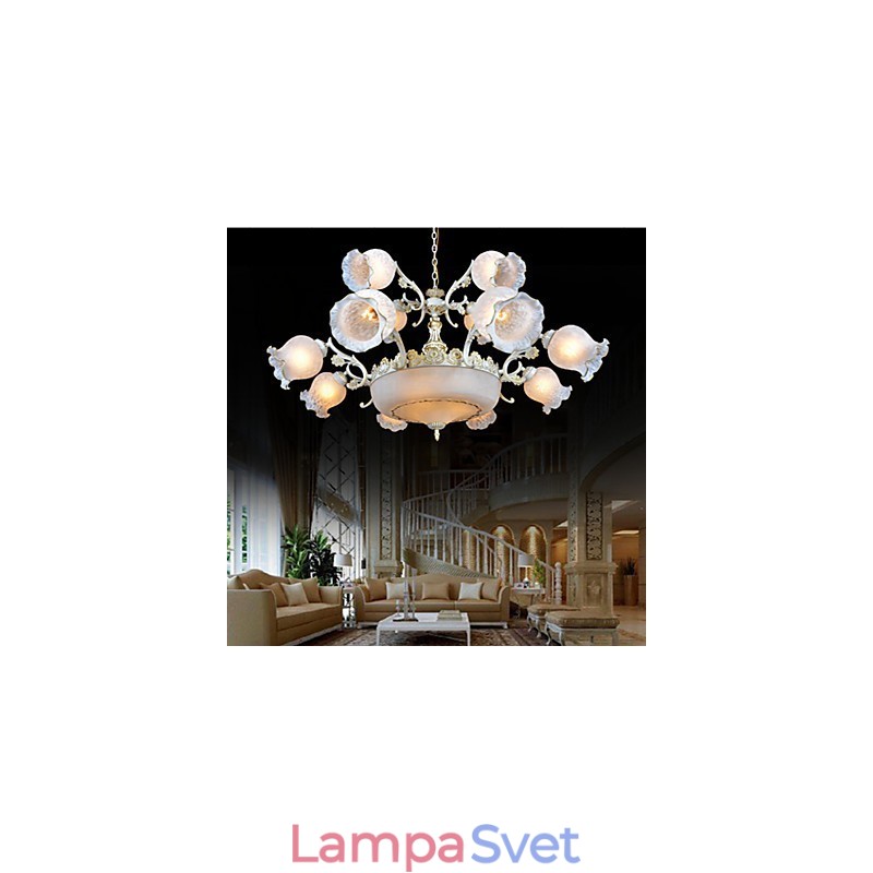 Luster Traditional Classic Vintage Retro Metal