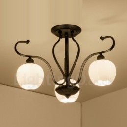 3 Integrovaný luster Light Rustic Lodge