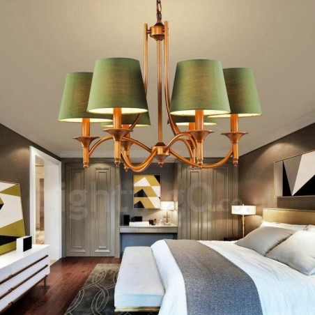 6 Integrovaný kovový luster Light Rustic Lodge 6 Integrovaný kovový luster Light Rustic Lodge