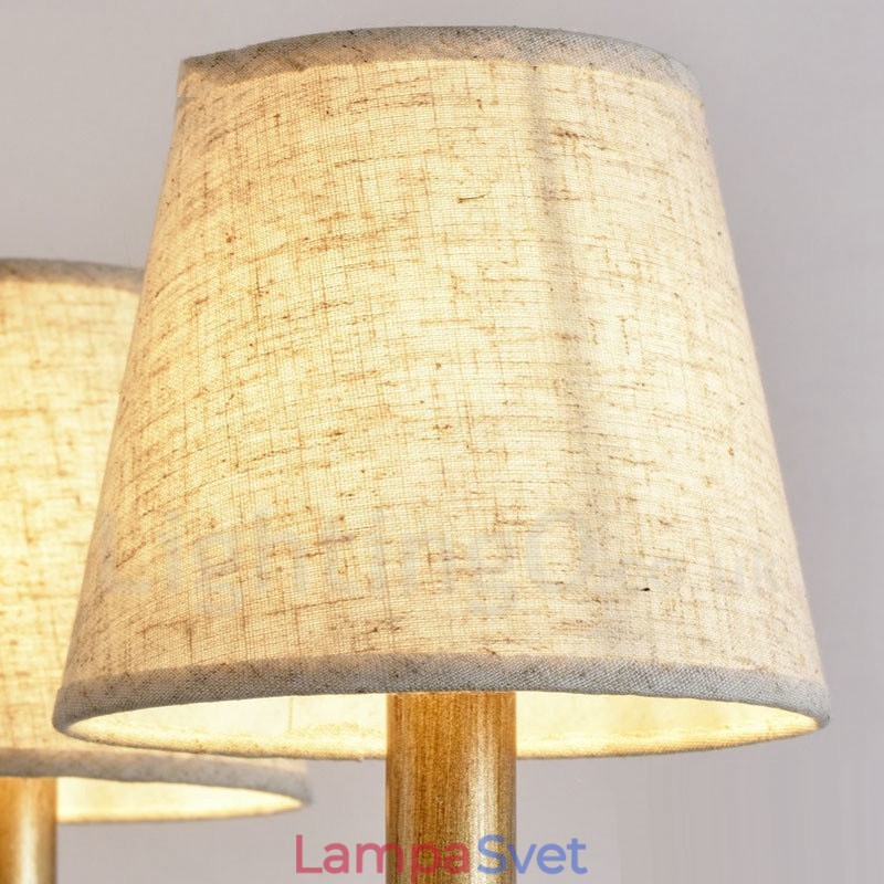 6 Integrovaný kovový luster Light Rustic Lodge