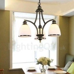 3 Integrovaný kovový luster Light Rustic Lodge