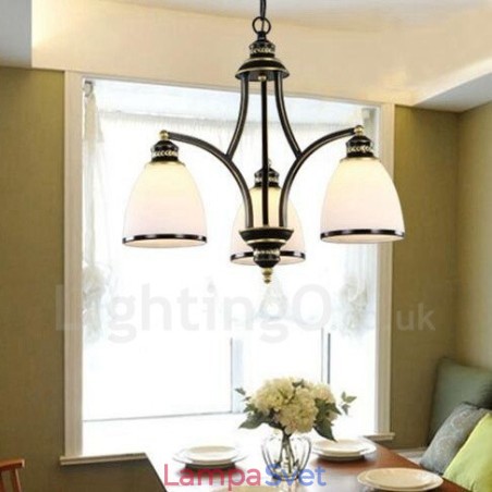 3 Integrovaný kovový luster Light Rustic Lodge 3 Integrovaný kovový luster Light Rustic Lodge