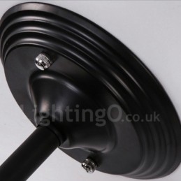 6 Integrovaný luster Light Rustic Lodge