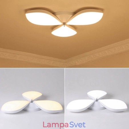 3 Ľahké Moderné súčasné integrované kovové svietidlo na zapustenú montáž