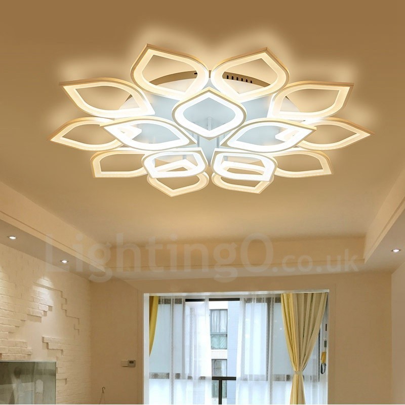 15 Ľahké Moderné Súčasné integrované svietidlo pod omietku