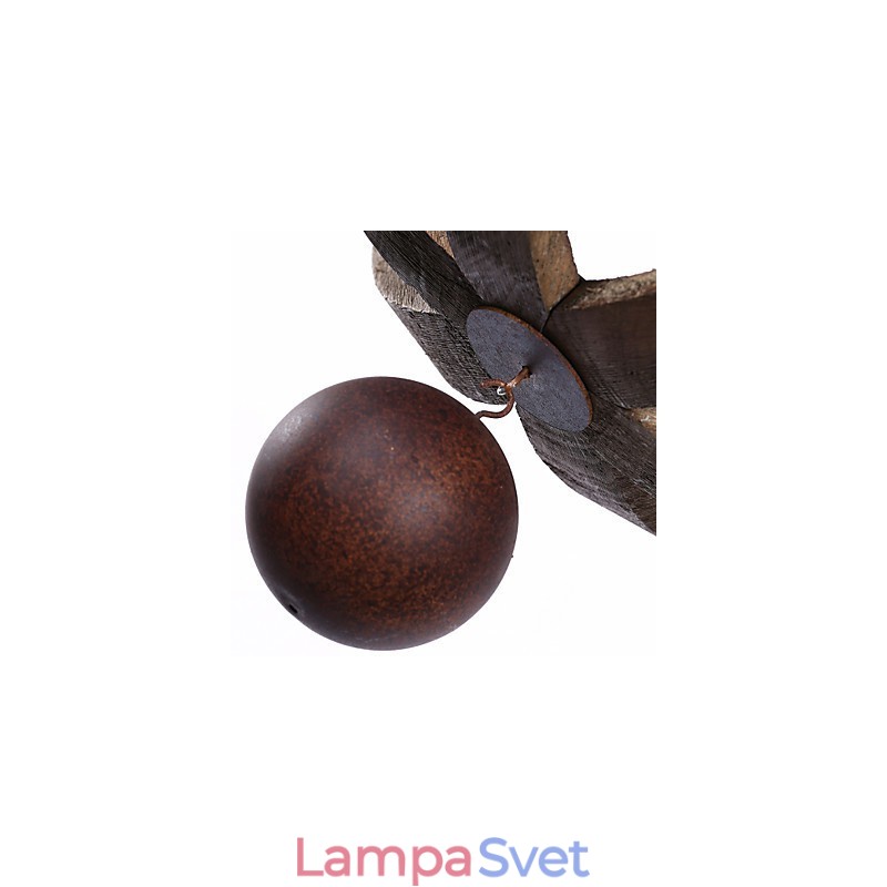 Vintage americký rustikálny drevený prívesok na víno Luster Lamp Liviing and Lamp