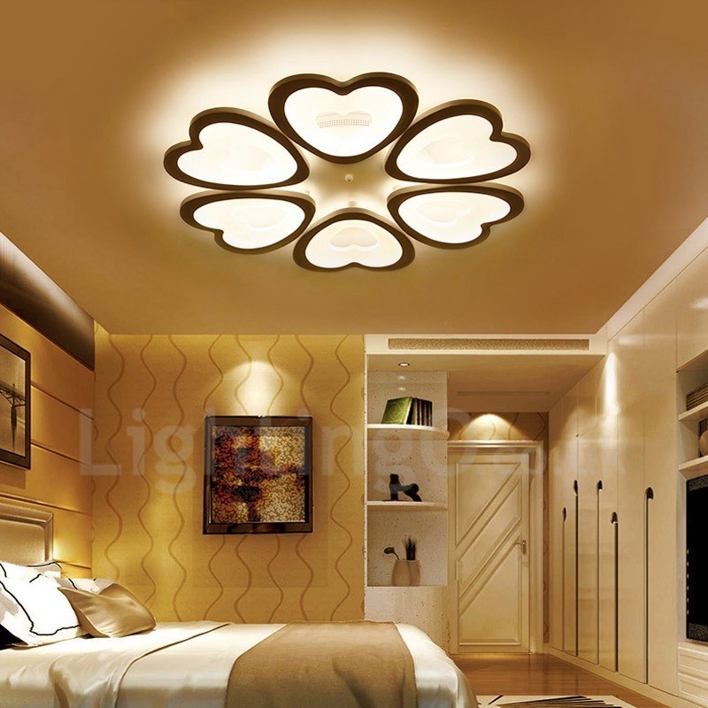 6 Ľahké Moderné moderné integrované svietidlo na zapustenú montáž