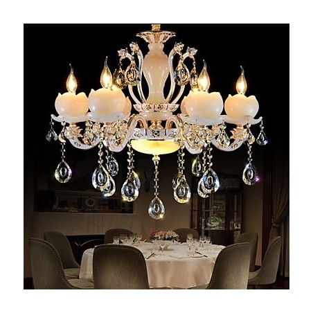 Luxusný prívesok zo zinkovej zliatiny Jade Crystal v európskom štýle Luxusný prívesok zo zinkovej zliatiny Jade Crystal v európskom štýle