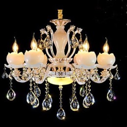 Luxusný prívesok zo zinkovej zliatiny Jade Crystal v európskom štýle
