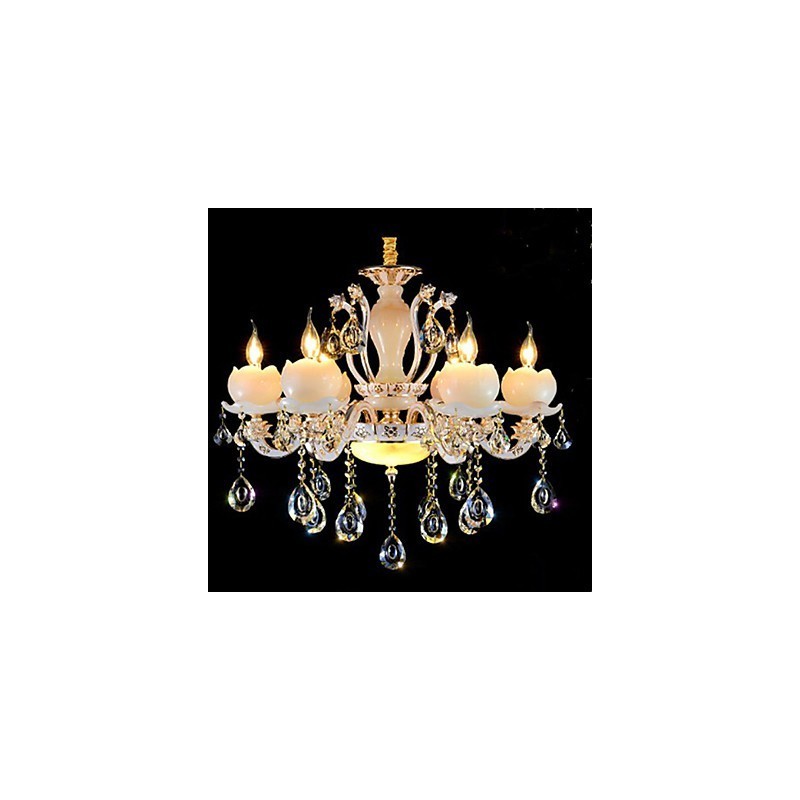 Luxusný prívesok zo zinkovej zliatiny Jade Crystal v európskom štýle