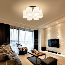 6 Light Rustic Lodge Integrované zapustené svietidlo