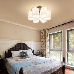 6 Light Rustic Lodge Integrované zapustené svietidlo