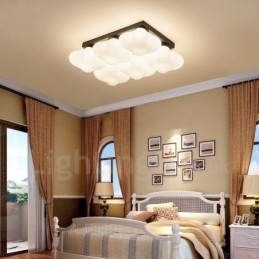 6 Light Rustic Lodge Integrované zapustené svietidlo