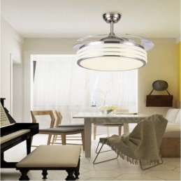 Moderné súčasné neviditeľné stropné ventilátory