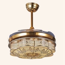 Moderné súčasné neviditeľné stropné ventilátory