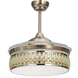 Moderné súčasné neviditeľné stropné ventilátory