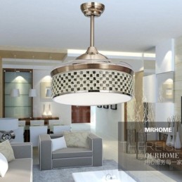 Moderné súčasné neviditeľné stropné ventilátory