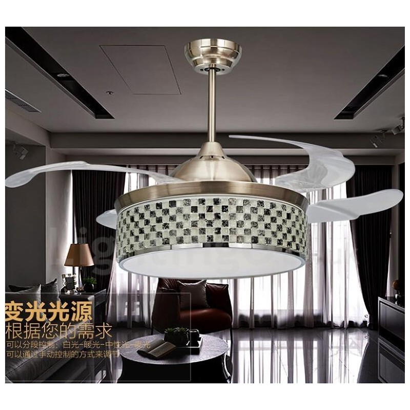 Moderné súčasné neviditeľné stropné ventilátory