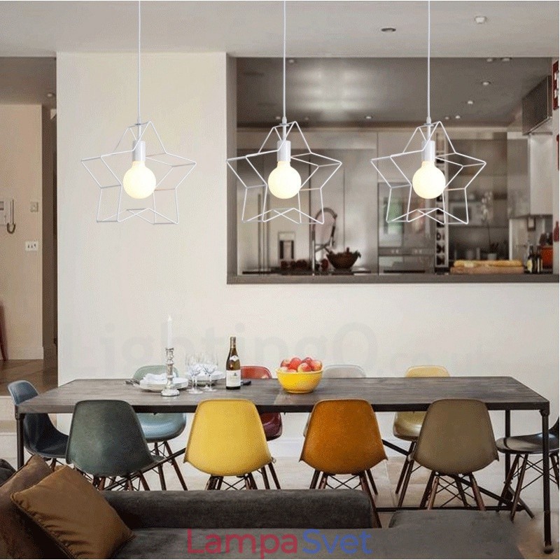 3 Light Moderné súčasné integrované závesné svietidlo