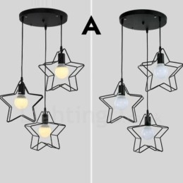 3 Light Moderné súčasné integrované závesné svietidlo