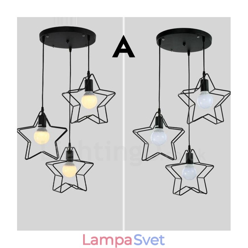 3 Light Moderné súčasné integrované závesné svietidlo