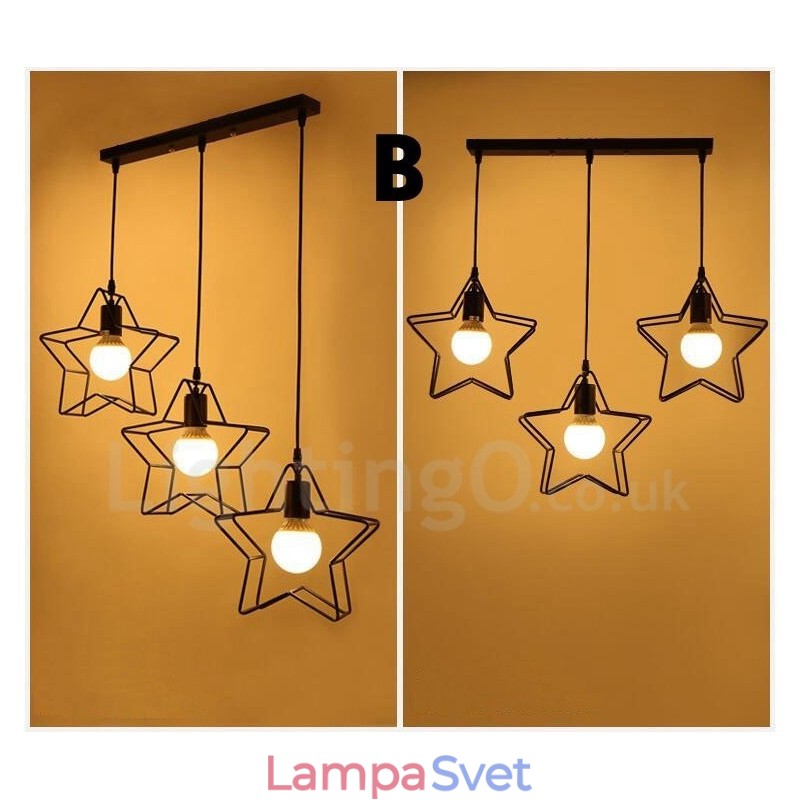 3 Light Moderné súčasné integrované závesné svietidlo