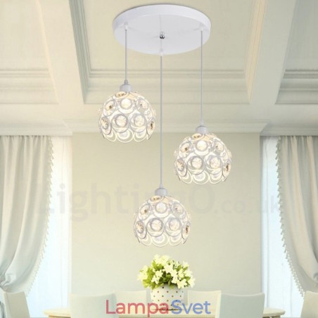3 Light Rustic Lodge Integrované závesné svietidlo 3 Light Rustic Lodge Integrované závesné svietidlo