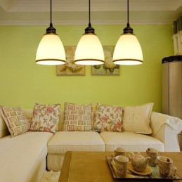 3 Light Rustic Lodge Integrované kovové závesné svietidlo