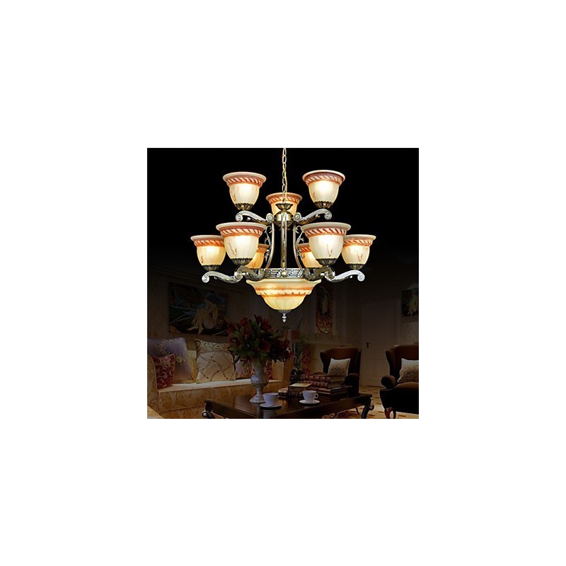 Luster Traditional Classic Vintage Retro Metal