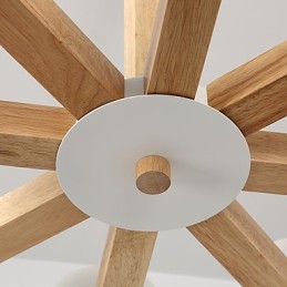 Luster s 8 svetlami Moderné Súčasné Tradičné Klasické Vintage Vidiecke Drevo Funkcia dreva