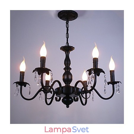 Luster sviečka v európskom štýle Krištáľová lampa Jednoduchá železná umelecká lampa Dekoratívna lampa Luster sviečka v európskom štýle Krištáľová lampa Jednoduchá železná umelecká lampa Dekoratívna lampa