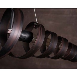 Retro Iron Lamp Moderný minimalistický luster v industriálnom štýle
