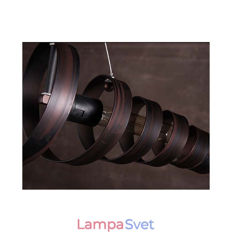 Retro Iron Lamp Moderný minimalistický luster v industriálnom štýle