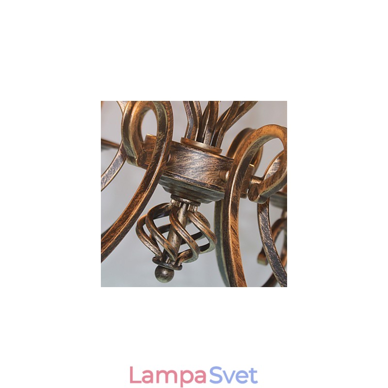 Retro jednoduchá lampa medená lampa sviečková lampa