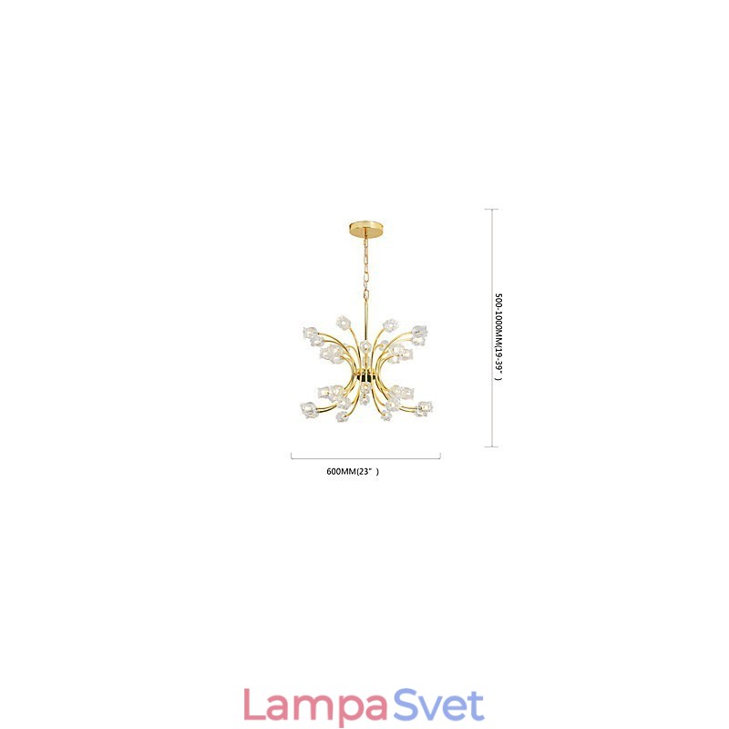 Osobnosť Moderné minimalistické lustrové stropné svietidlo