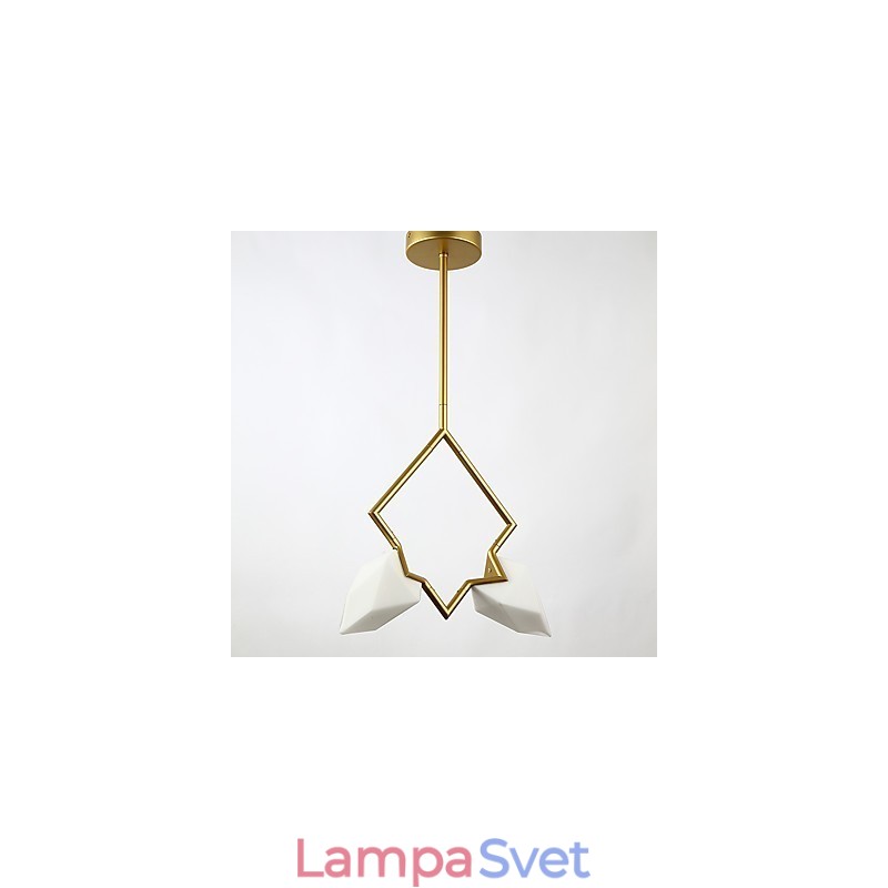 2 Ľahký stĺpový moderný kov so skleneným broskyňovým lustrom Ozdobná závesná lampa v jedálni