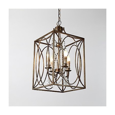 Štyri ľahké vintage kovové americké priemyselné loftové farebné maľby Európska lusterová lampa interiérová ozdobná závesná lampa Štyri ľahké vintage kovové americké priemyselné loftové farebné maľby Európska lusterová lampa interiérová ozdobná závesná lampa