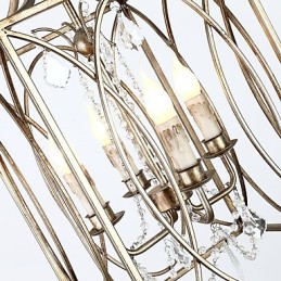 Štyri ľahké vintage kovové americké priemyselné loftové farebné maľby Európska lusterová lampa interiérová ozdobná závesná lampa