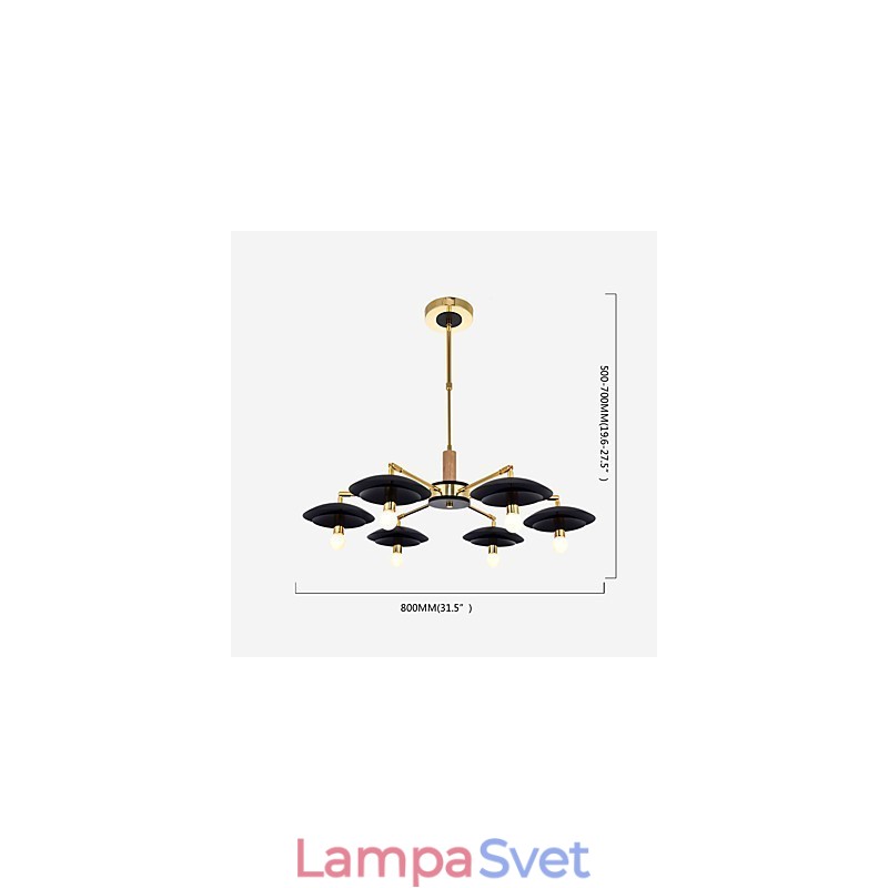 6 Ľahký personalizovaný luster
