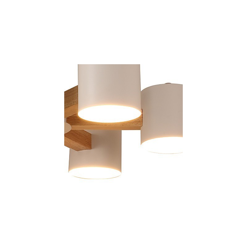 Luster so 6 svetlami Moderné Súčasné Tradičné Klasické Vintage Vidiecke Drevo Funkcia dreva