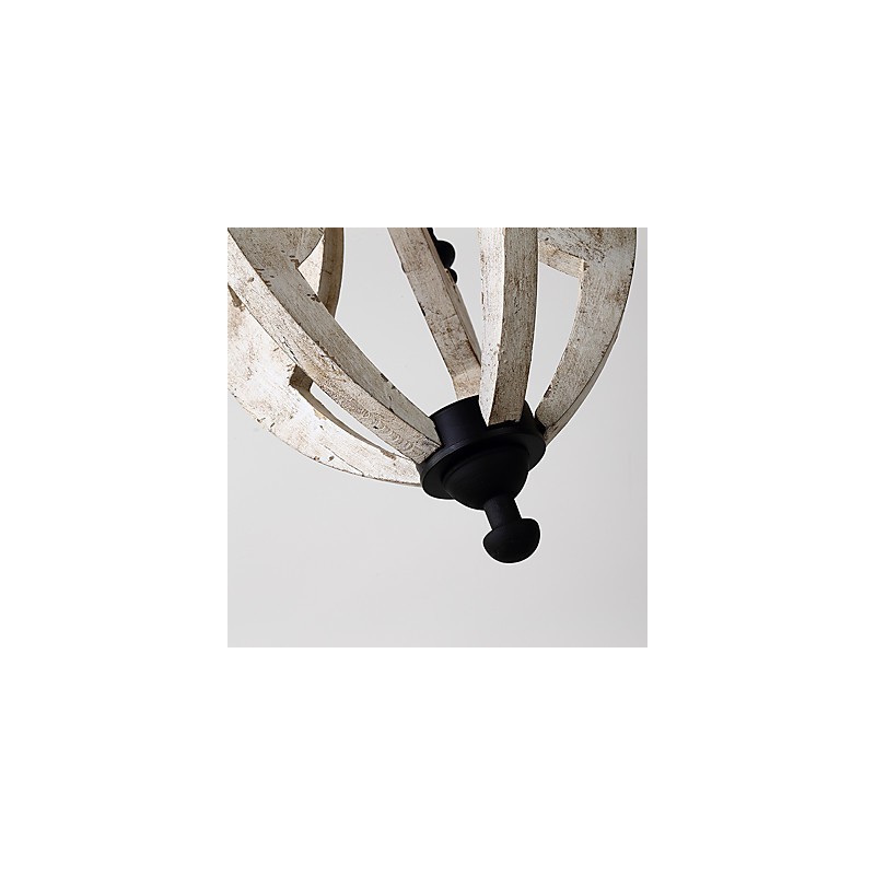 Vintage Maľba Funkcia Mini štýl drevené bambusové luster Lampa ozdobná závesná lampa