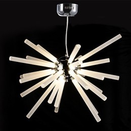 Funkcia Globe Chrome pre krištáľový kovový luster