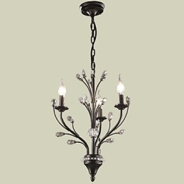 Moderná súčasná tradičná klasická rustikálna chata Vintage retro lucerna s vidieckym glóbusom na krištáľový luster