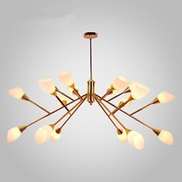 Nordic Simple Atmospheric Pastoral Luster Luster Creative Lobby Lamp