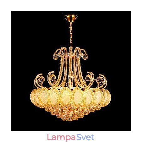 Moderný luxusný krištáľový luster závesné svietidlo priemer 50 cm obsahuje 8 žiaroviek Moderný luxusný krištáľový luster závesné svietidlo priemer 50 cm obsahuje 8 žiaroviek
