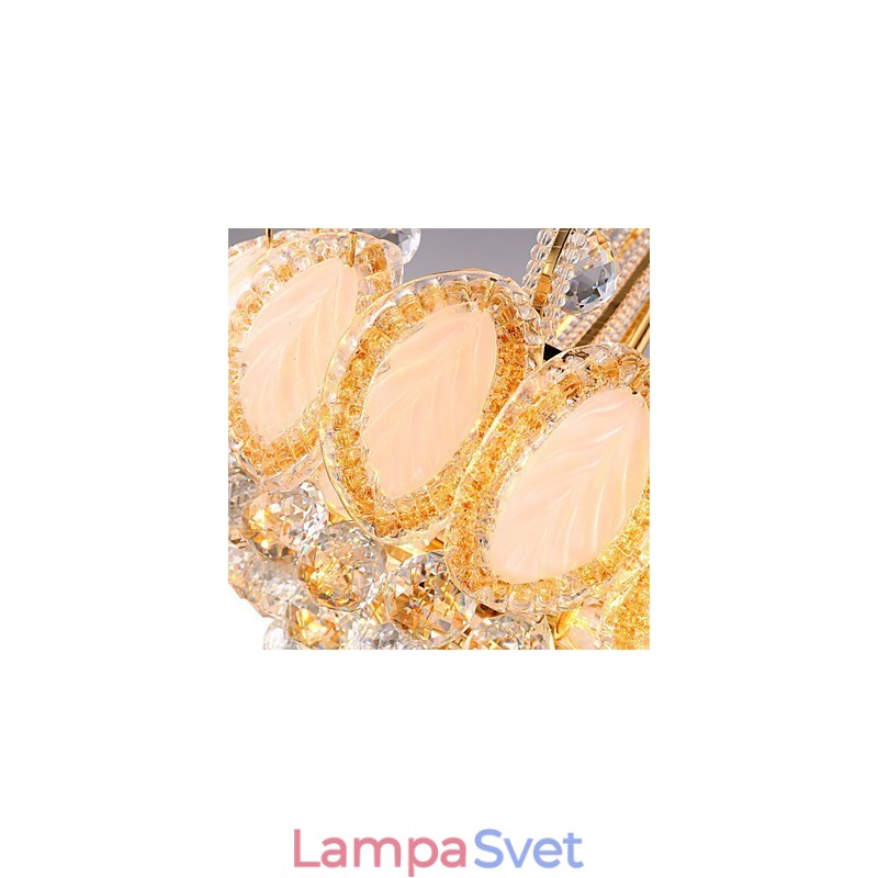 Moderný luxusný krištáľový luster závesné svietidlo priemer 50 cm obsahuje 8 žiaroviek
