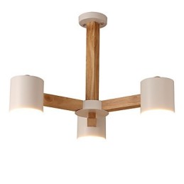 Luster s 3 svetlami Moderné Súčasné Tradičné Klasické Vintage Vidiecke Drevo Funkcia dreva