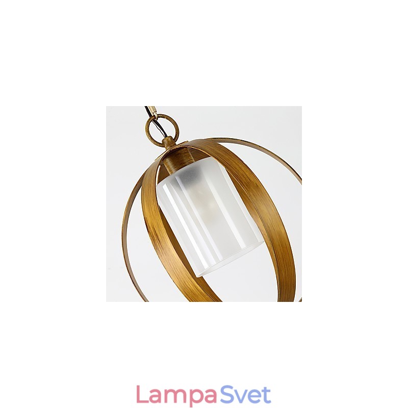 Loft Kovová maľba v americkom industriálnom štýle Farba so sklom Európsky luster Lampa interiérová ozdobná závesná lampa