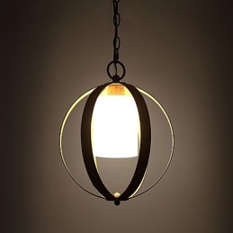 Loft Kovová maľba v americkom industriálnom štýle Farba so sklom Európsky luster Lampa interiérová ozdobná závesná lampa