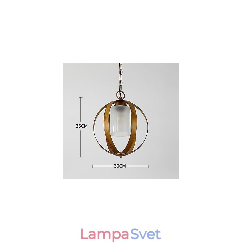 Loft Kovová maľba v americkom industriálnom štýle Farba so sklom Európsky luster Lampa interiérová ozdobná závesná lampa